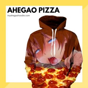 Ahegao Pizza Hoodie
