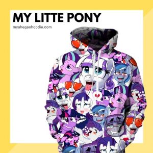 My little pony Ahegao hoodie